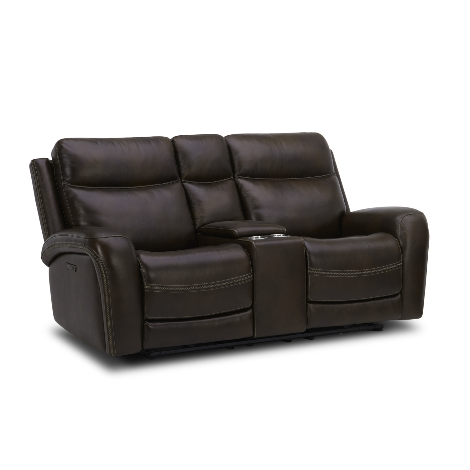 7005CG-22P Blair Loveseat w/Console P2 & ZG - Cognac 7005CG-22P Blair Loveseat w/Console P2 & ZG - Cognac