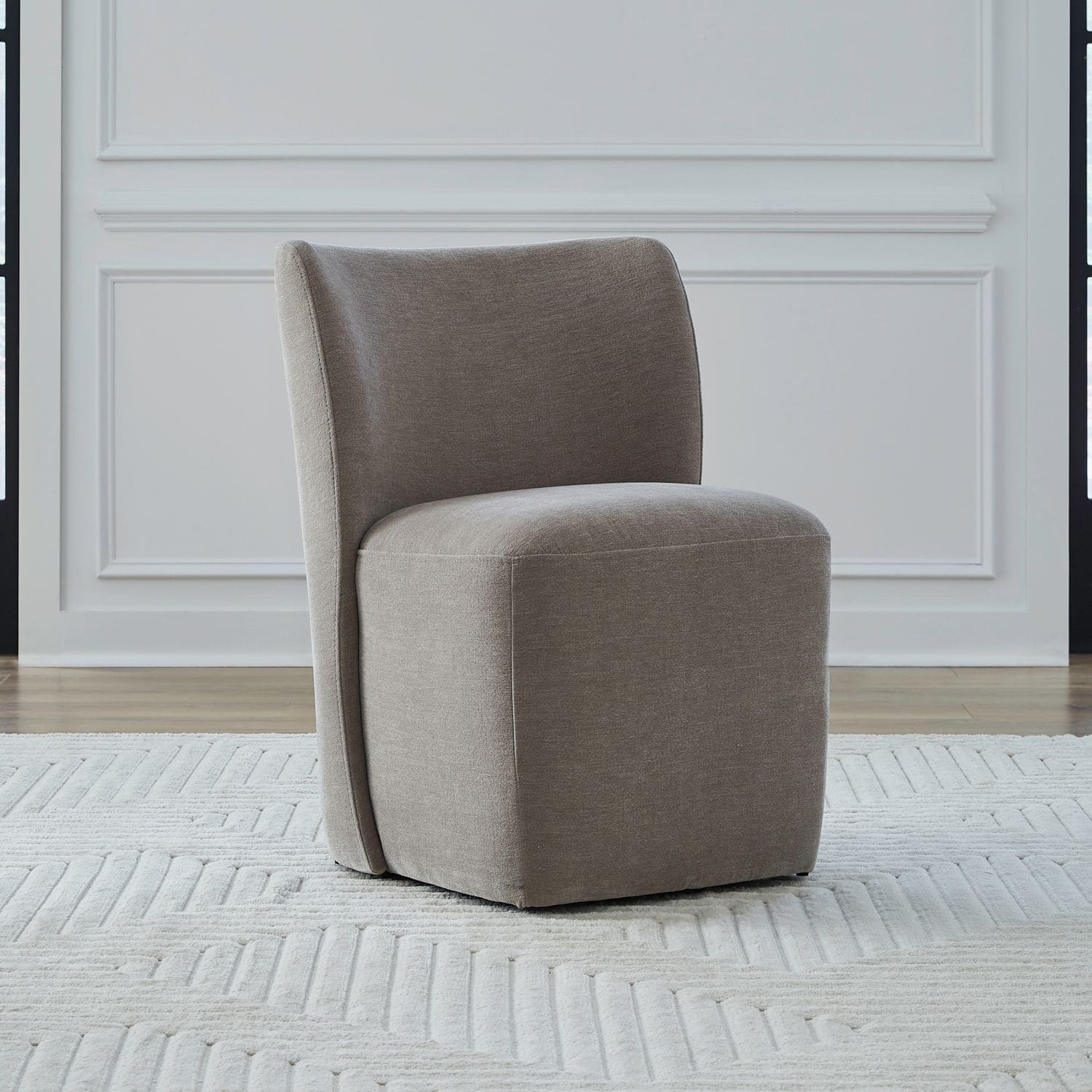 728-ADC90-TR Accent Dining Accent Dining Chair w/ Casters - Truffle 728-ADC90-TR Accent Dining Accent Dining Chair w/ Casters - Truffle