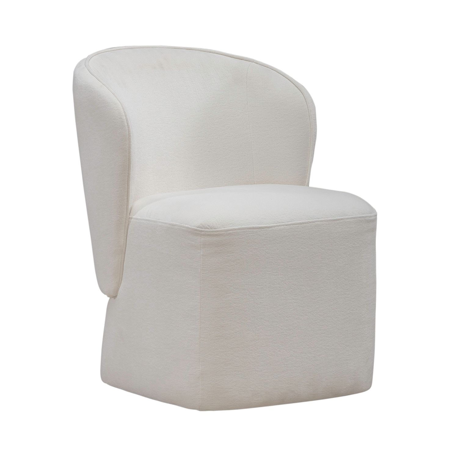 Liberty Furniture 730-ADC90-IV Accent Dining Accent Dining Chair w/ Casters - Ivory Liberty Furniture 730-ADC90-IV Accent Dining Accent Dining Chair w/ Casters - Ivory