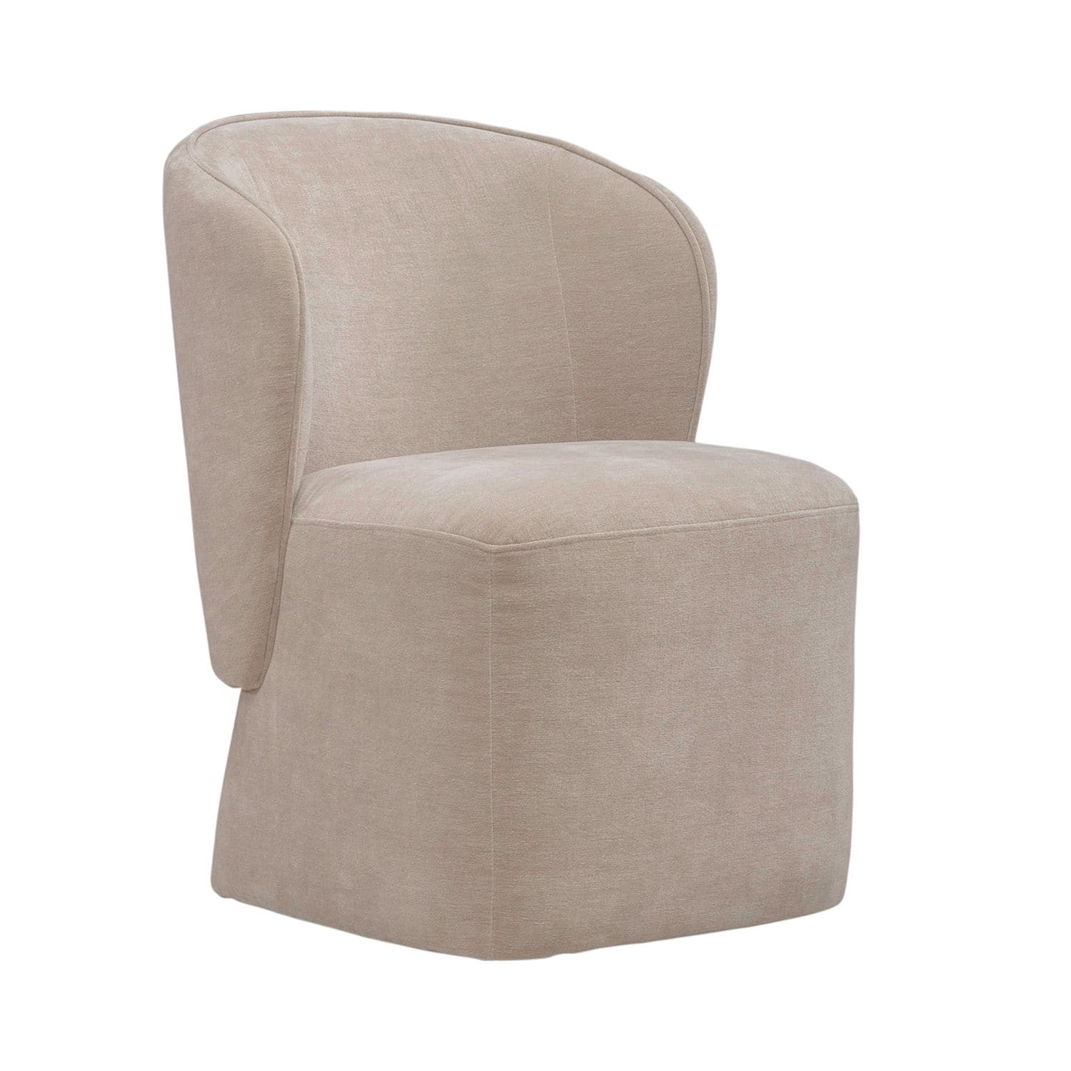 730-ADC90-WK Accent Dining Accent Dining Chair w/ Casters - Wicker 730-ADC90-WK Accent Dining Accent Dining Chair w/ Casters - Wicker