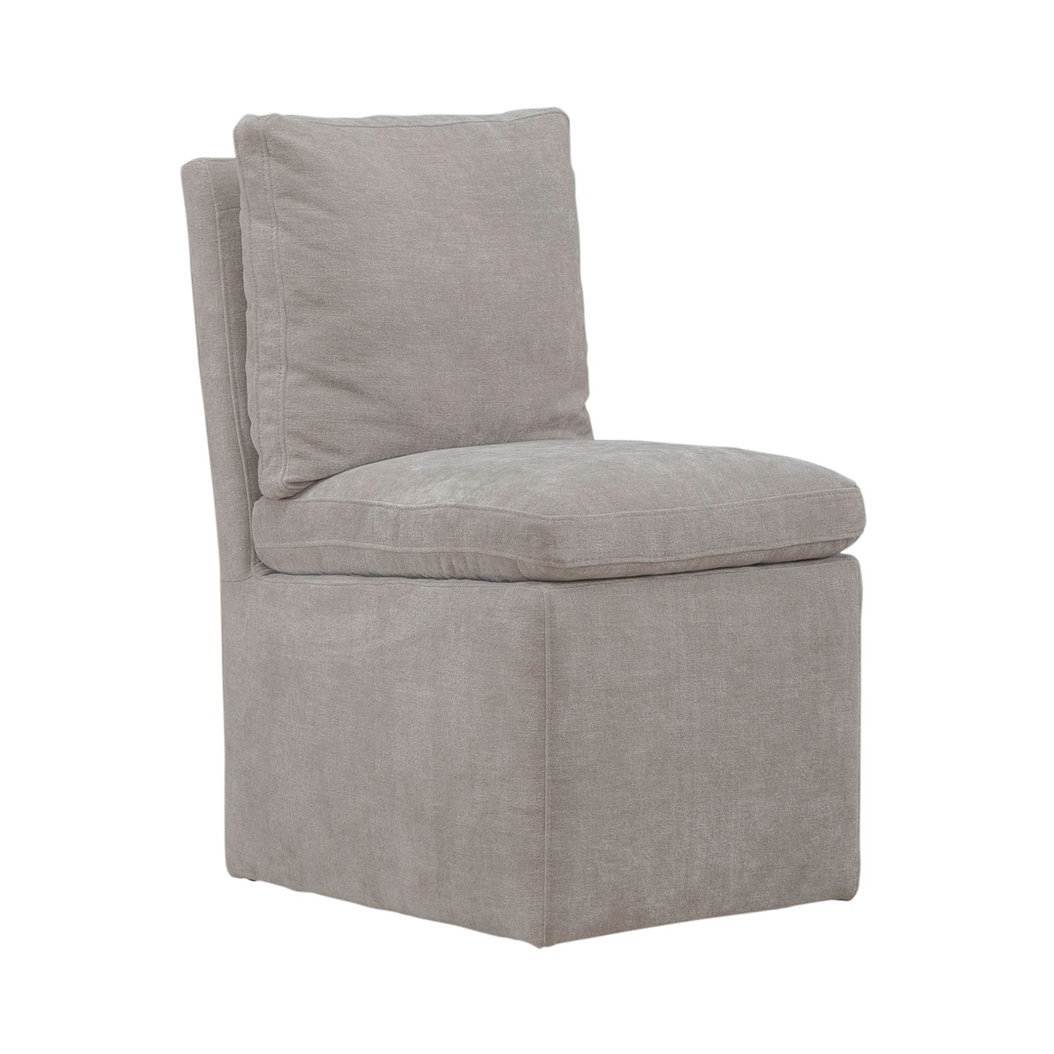 Liberty Furniture 733-ADC90-TR Accent Dining Accent Dining Chair w/ Casters - Truffle Liberty Furniture 733-ADC90-TR Accent Dining Accent Dining Chair w/ Casters - Truffle