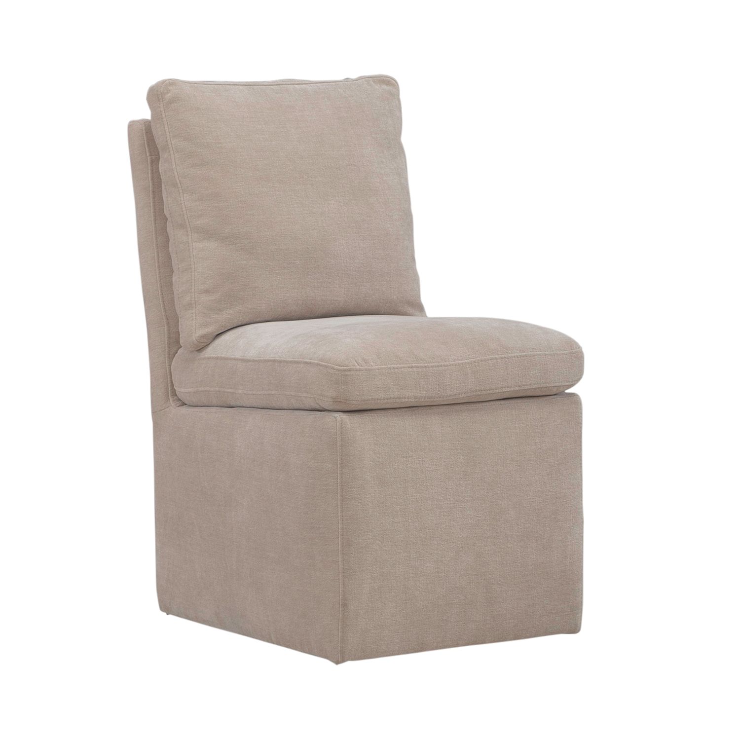 Liberty Furniture 733-ADC90-WK Accent Dining Accent Dining Chair w/ Casters - Wicker Liberty Furniture 733-ADC90-WK Accent Dining Accent Dining Chair w/ Casters - Wicker