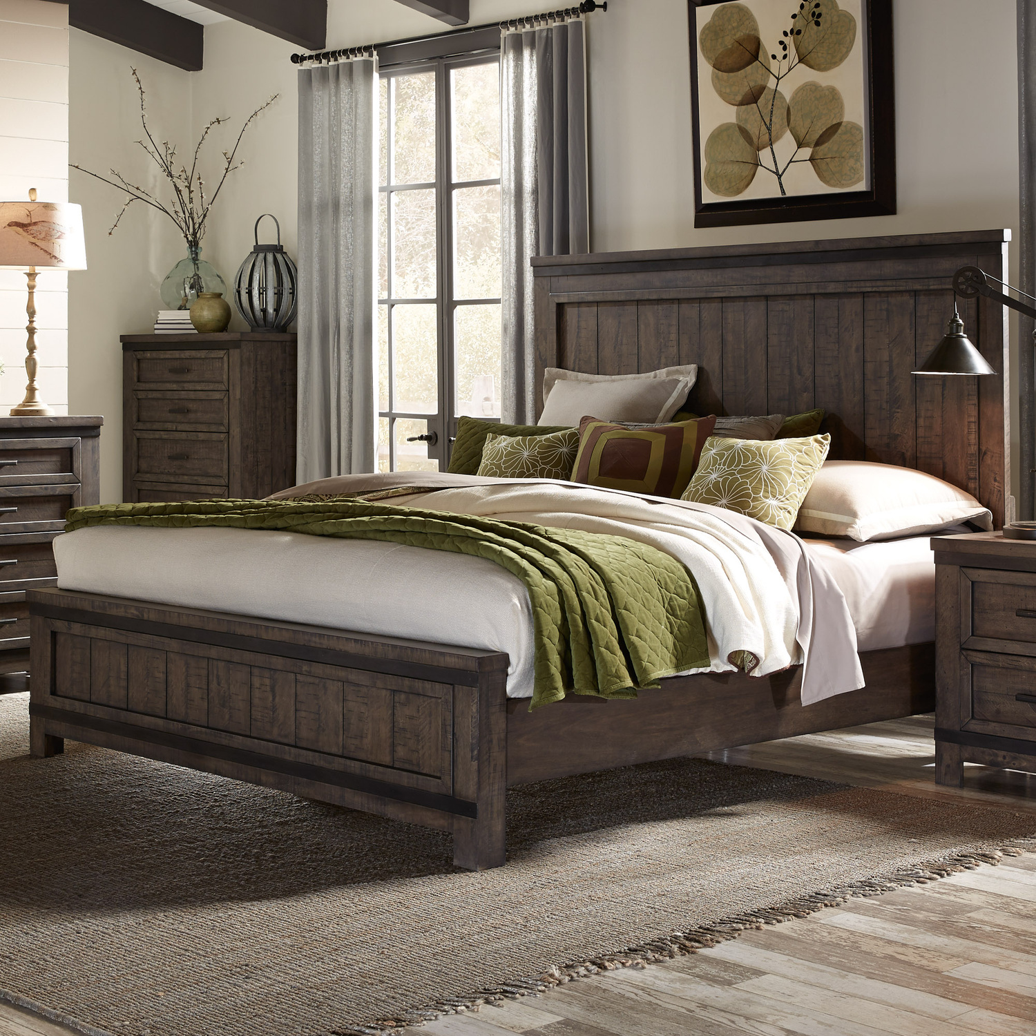 Liberty Furniture 759-BR-CPB Thornwood Hills King California Panel Bed Liberty Furniture 759-BR-CPB Thornwood Hills King California Panel Bed
