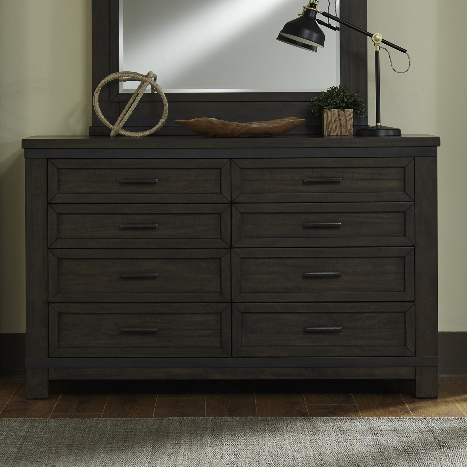 759-BR31 Thornwood Hills 8 Drawer Dresser 759-BR31 Thornwood Hills 8 Drawer Dresser
