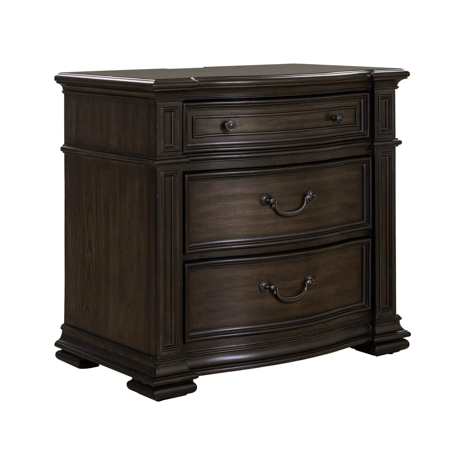 765-BR62 Providence Park Bedside Chest w/ Charging Station 765-BR62 Providence Park Bedside Chest w/ Charging Station