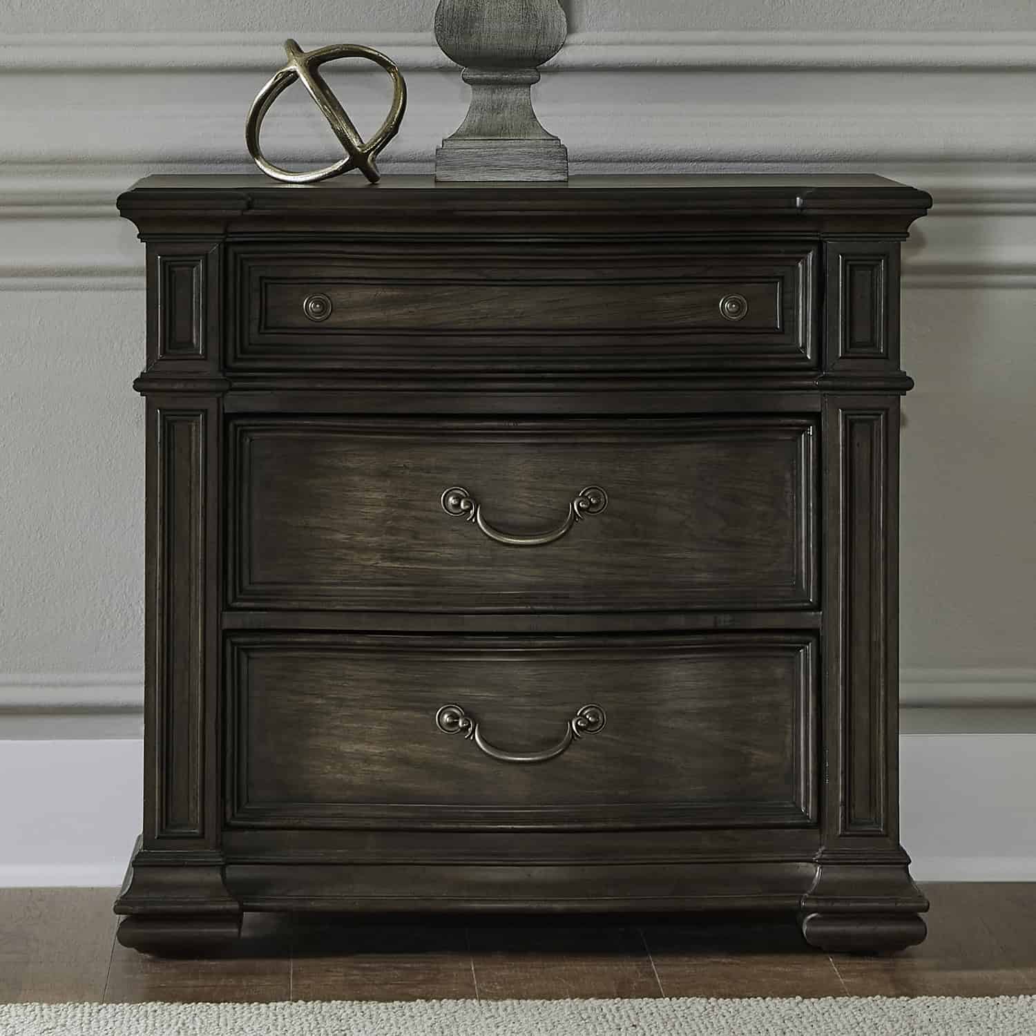 765-BR62 Providence Park Bedside Chest w/ Charging Station 765-BR62 Providence Park Bedside Chest w/ Charging Station