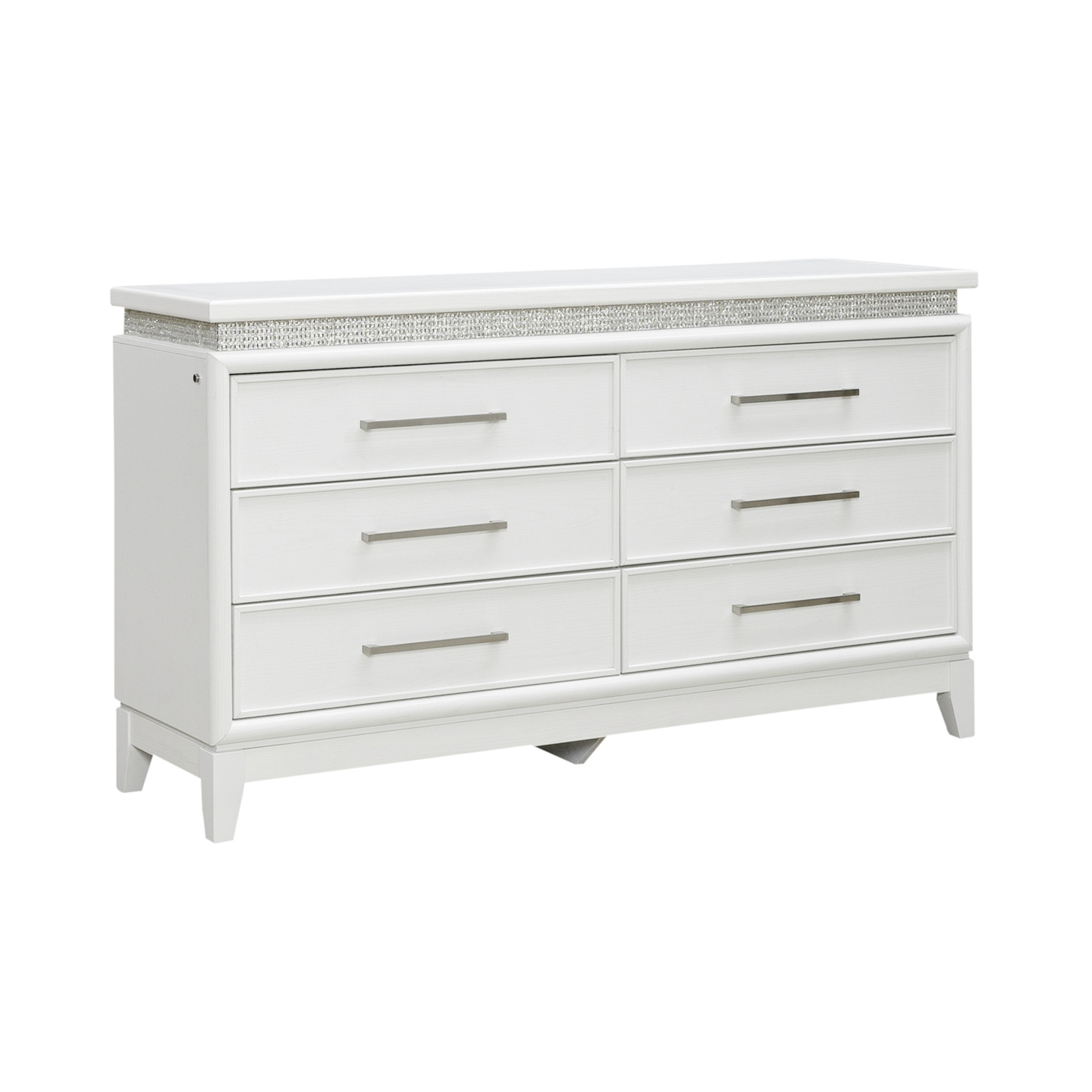 Liberty Furniture 781-BR31 Reflections 6 Drawer Dresser w/ Lights Liberty Furniture 781-BR31 Reflections 6 Drawer Dresser w/ Lights