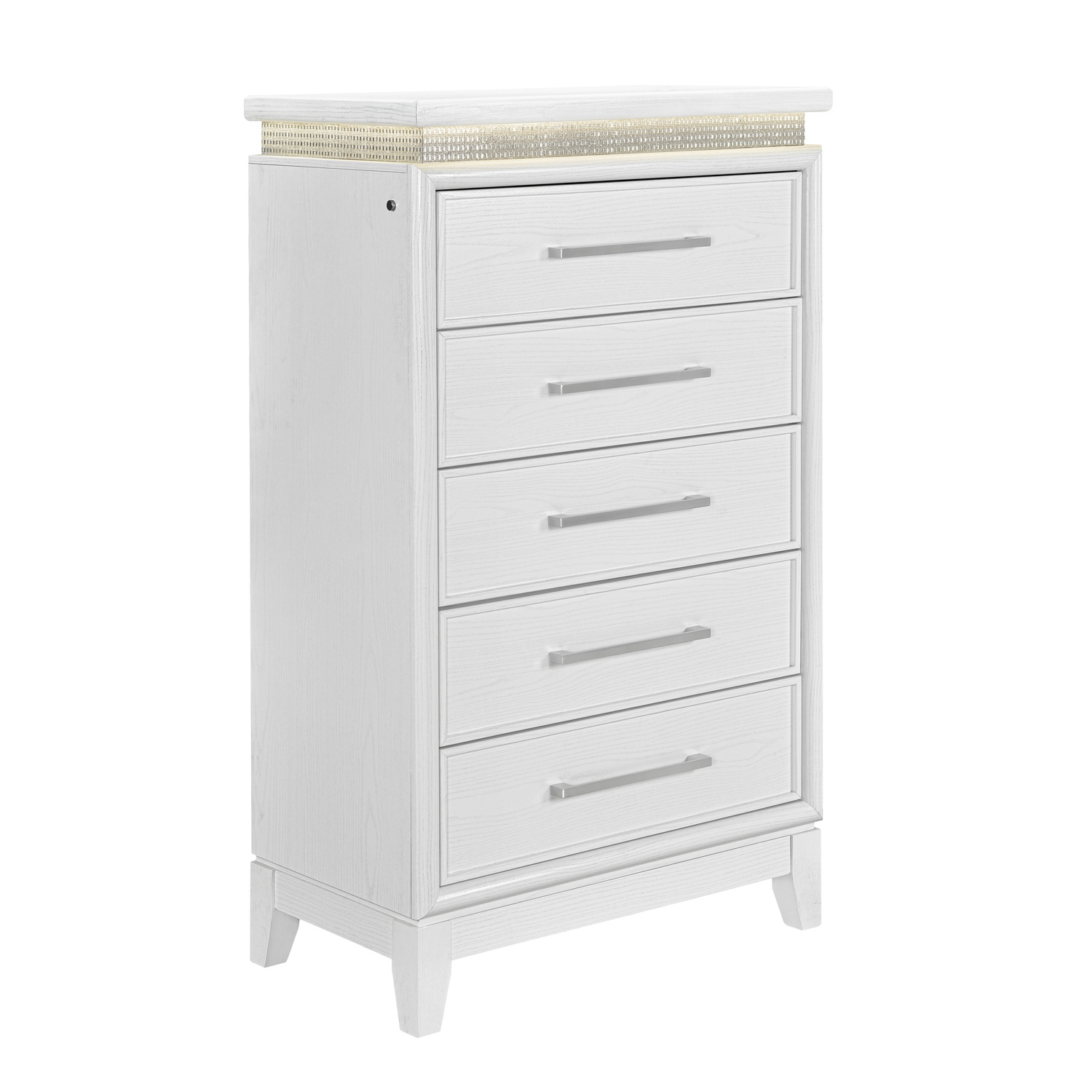 Liberty Furniture 781-BR40 Reflections 5 Drawer Chest w/ Lights Liberty Furniture 781-BR40 Reflections 5 Drawer Chest w/ Lights