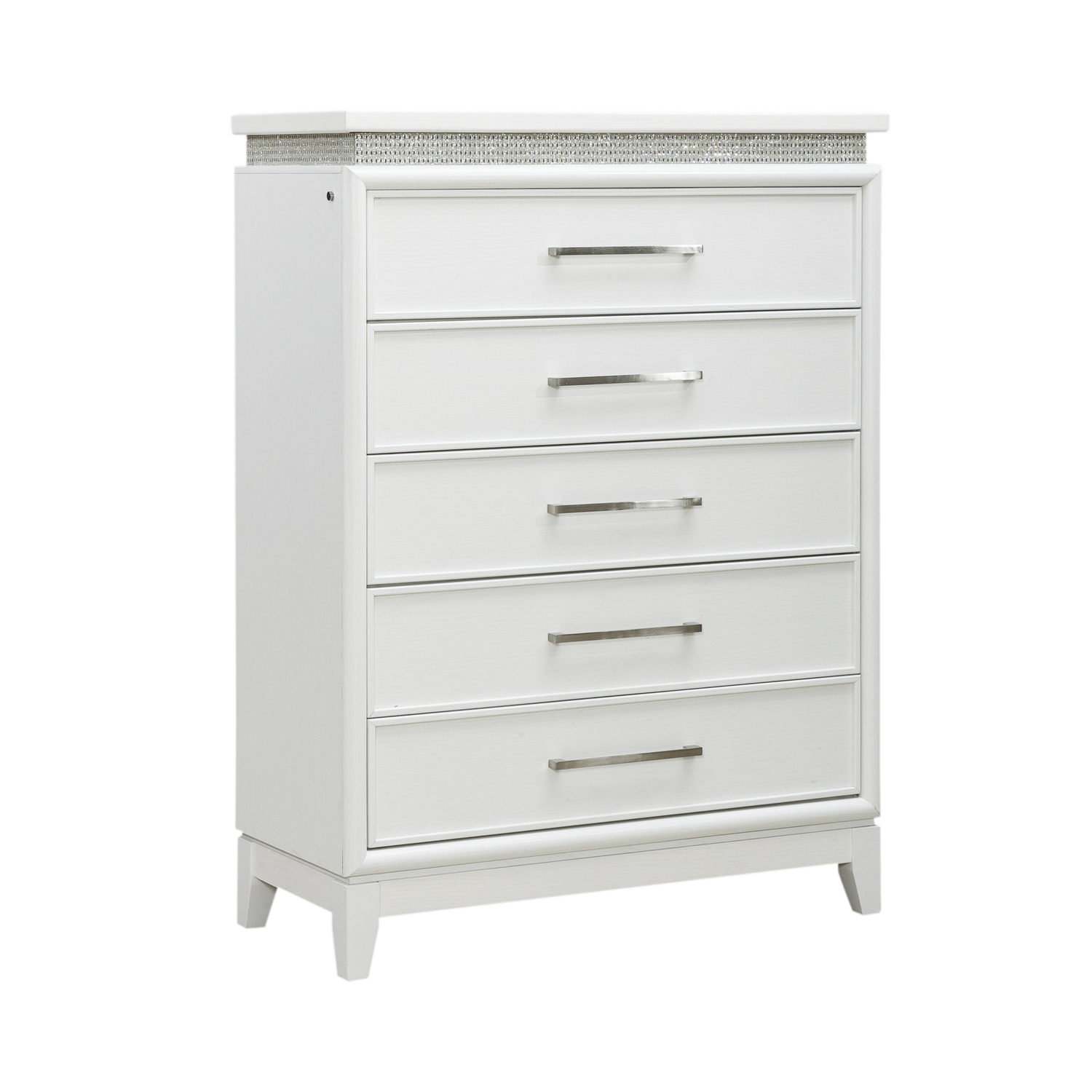 Liberty Furniture 781-BR41 Reflections 5 Drawer Chest w/ Lights Liberty Furniture 781-BR41 Reflections 5 Drawer Chest w/ Lights