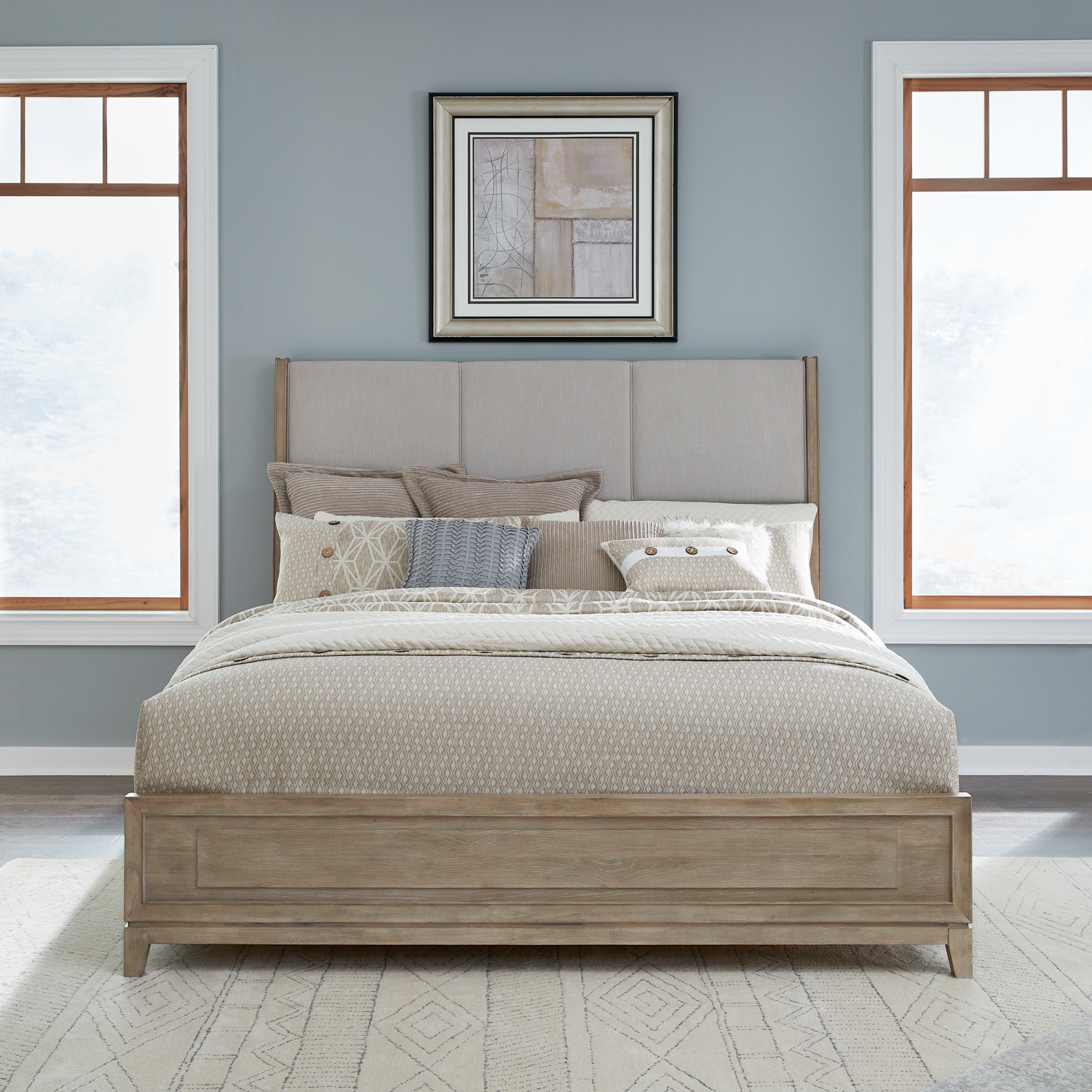Liberty Furniture 789-BR-KUB Brentwood King Uph Bed Liberty Furniture 789-BR-KUB Brentwood King Uph Bed
