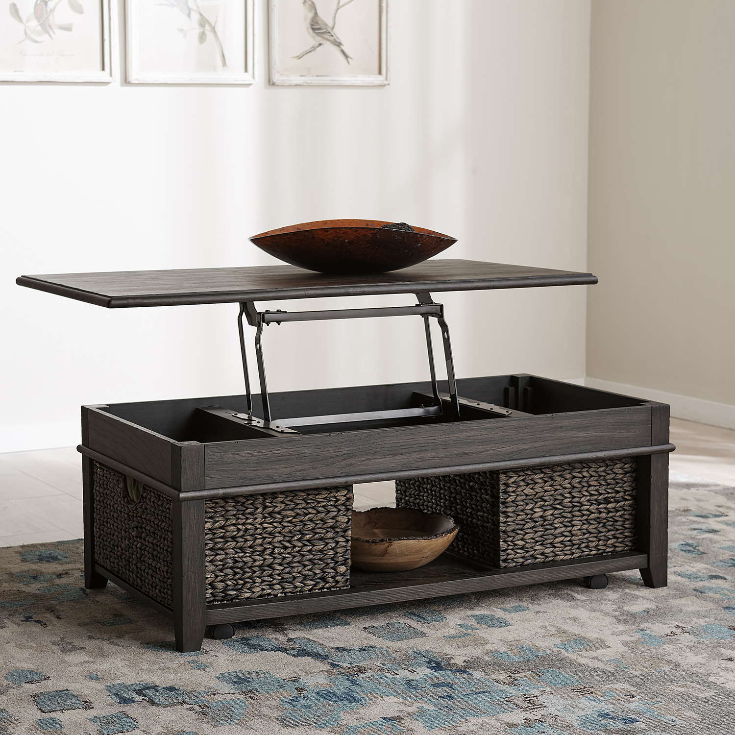 Liberty Furniture 792-OT1011 Mill Creek Lift Top Cocktail Table Liberty Furniture 792-OT1011 Mill Creek Lift Top Cocktail Table