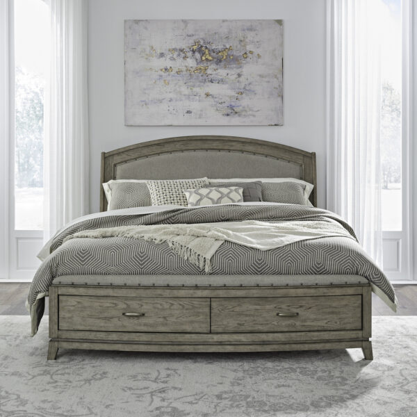 805-BR-CKUS Avalon King California Uph Storage Bed