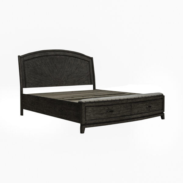 805B-BR-KPBS Avalon King Panel Storage Bed