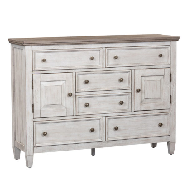 824-BR32 Heartland 2 Door 6 Drawer Chesser