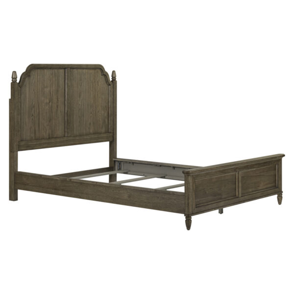 866-BR-QPB Hickory Grove Queen Panel Bed