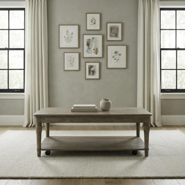 866-OT1010 Hickory Grove Rectangular Cocktail Table