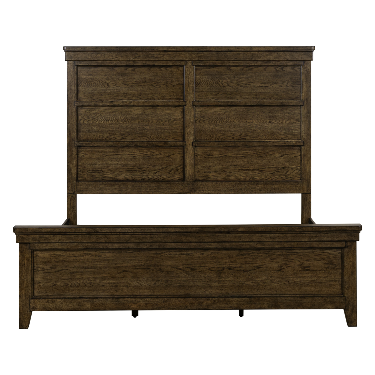 930-BR-KPB Carolina Park King Panel Bed 930-BR-KPB Carolina Park King Panel Bed