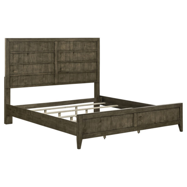 936-BR-CKPB Shaker Lakes King California Panel Bed