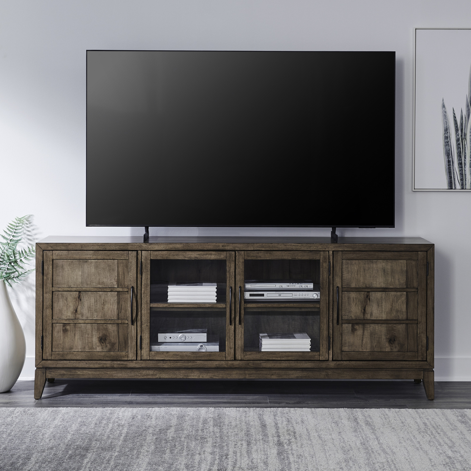 Liberty Furniture 936-TV82 Shaker Lakes 82 Inch TV Console Liberty Furniture 936-TV82 Shaker Lakes 82 Inch TV Console