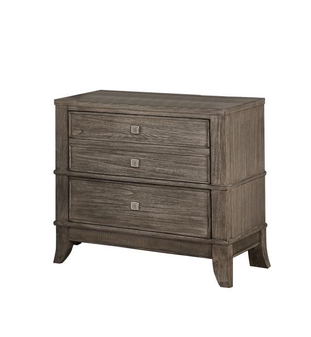 Avalon Furniture B0193A N-C Nightstand - Brushed Gray Avalon Furniture B0193A N-C Nightstand - Brushed Gray