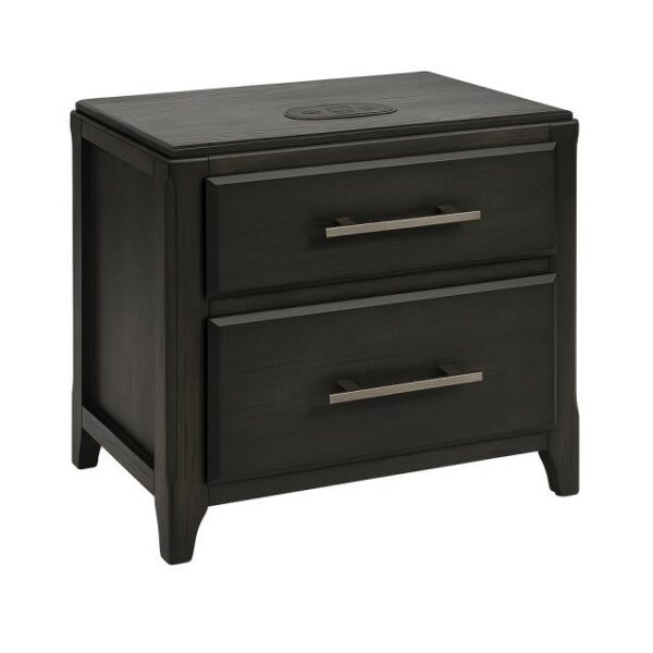 Avalon Furniture B00902 TS Two Drawer Tech Stand