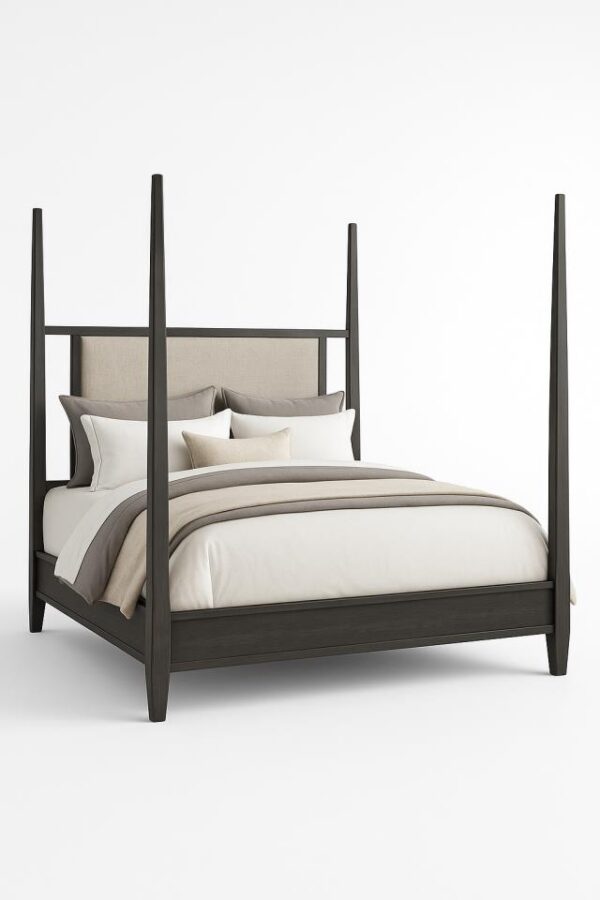Avalon Furniture B00902 6/6 King Poster Bed