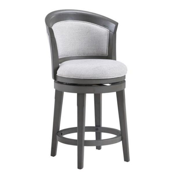Avalon Furniture D04707 GC 24" Swivel Stool - Antique Gray