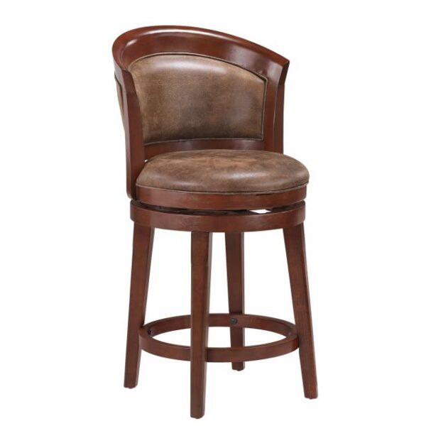 Avalon Furniture D04733 GC 24" Swivel Stool - Antique Cherry