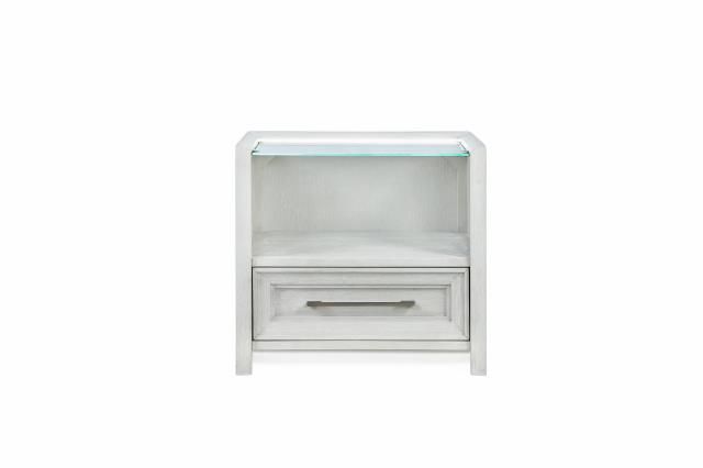 Avalon Furniture B00967 ON Open Nightstand-Usb/Led Avalon Furniture B00967 ON Open Nightstand-Usb/Led