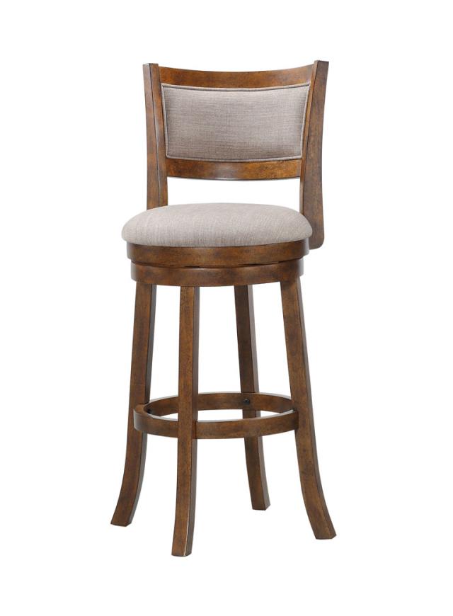 Avalon Furniture D01811 BS 29" Swivel Stool - Burnt Brown Avalon Furniture D01811 BS 29" Swivel Stool - Burnt Brown