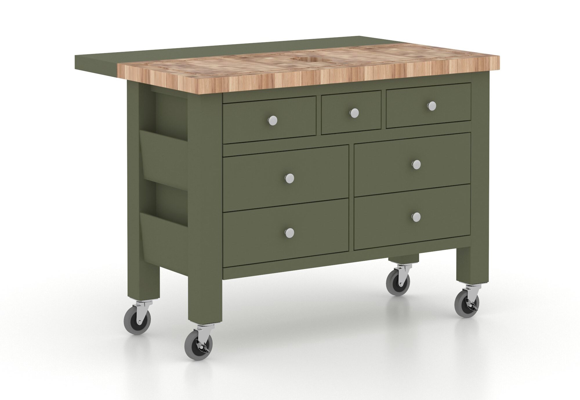 Canadel 5KRGE Gourmet Kitchen Island Set Canadel 5KRGE Gourmet Kitchen Island Set