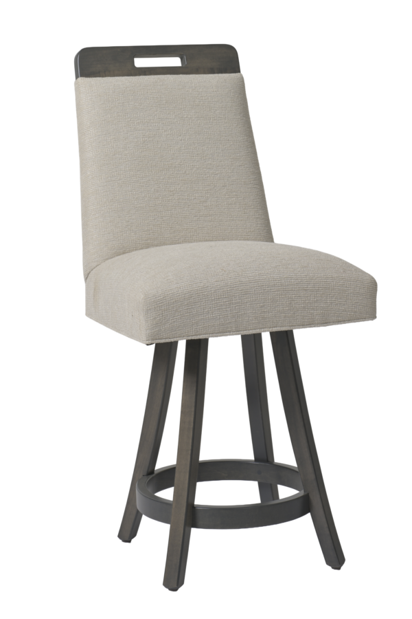 Country View Woodworking DBS-106-30 30'' Swivel Bar Chair