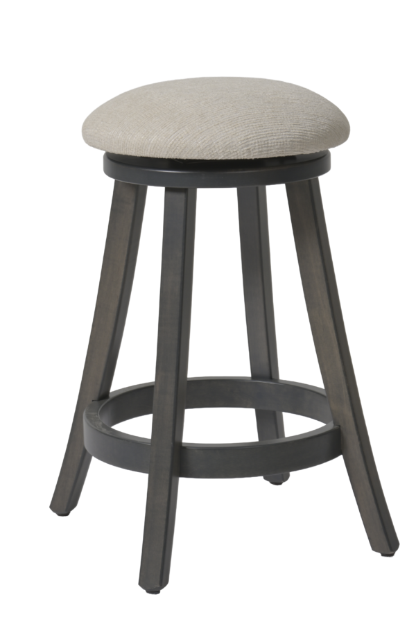 Country View Woodworking DBS-121-24 24'' Swivel Counter Stool