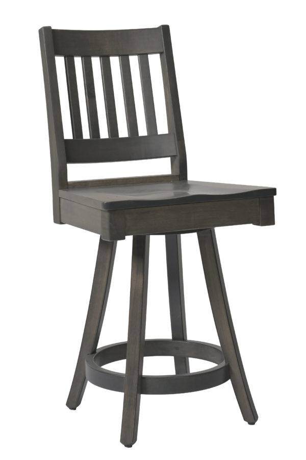Country View Woodworking DBS-52-24 24'' Swivel Counter Chair
