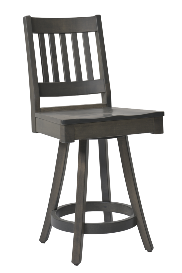 Country View Woodworking DBS-52-30 30'' Swivel Bar Chair