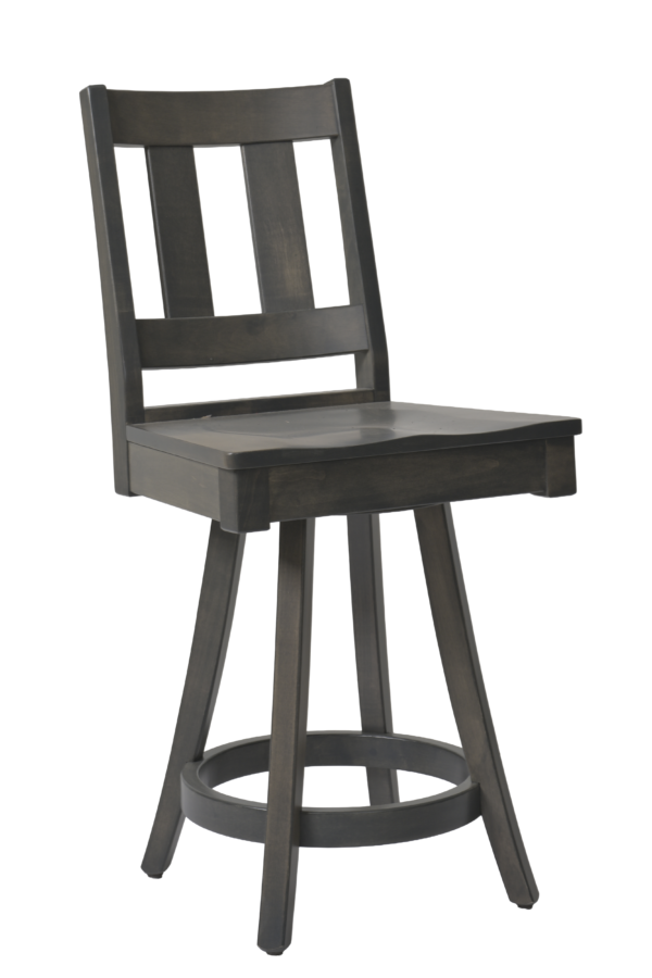 Country View Woodworking DBS-55-24 24'' Swivel Counter Chair