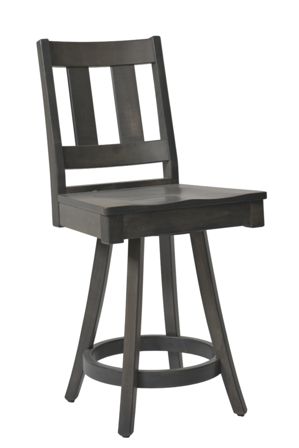 Country View Woodworking DBS-55-30 30'' Swivel Bar Chair