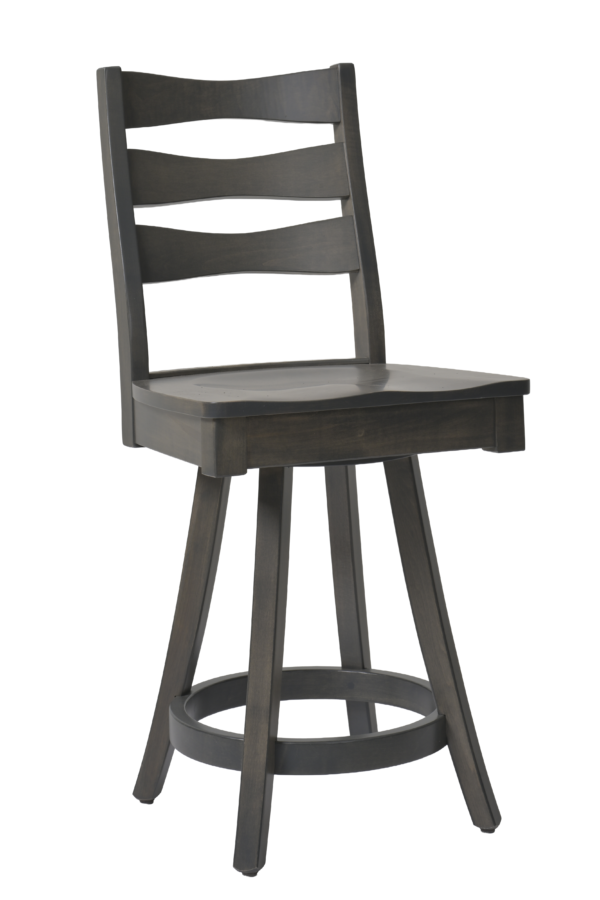 Country View Woodworking DBS-57-24 24'' Swivel Counter Chair