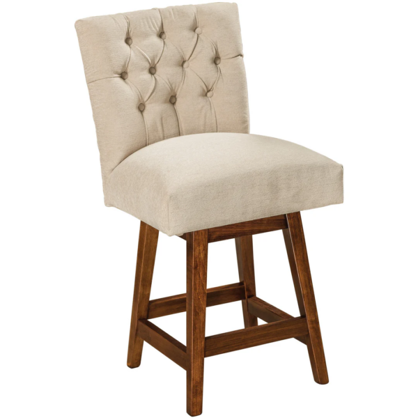 Country View Woodworking DBS-59-30 30'' Swivel Bar Chair