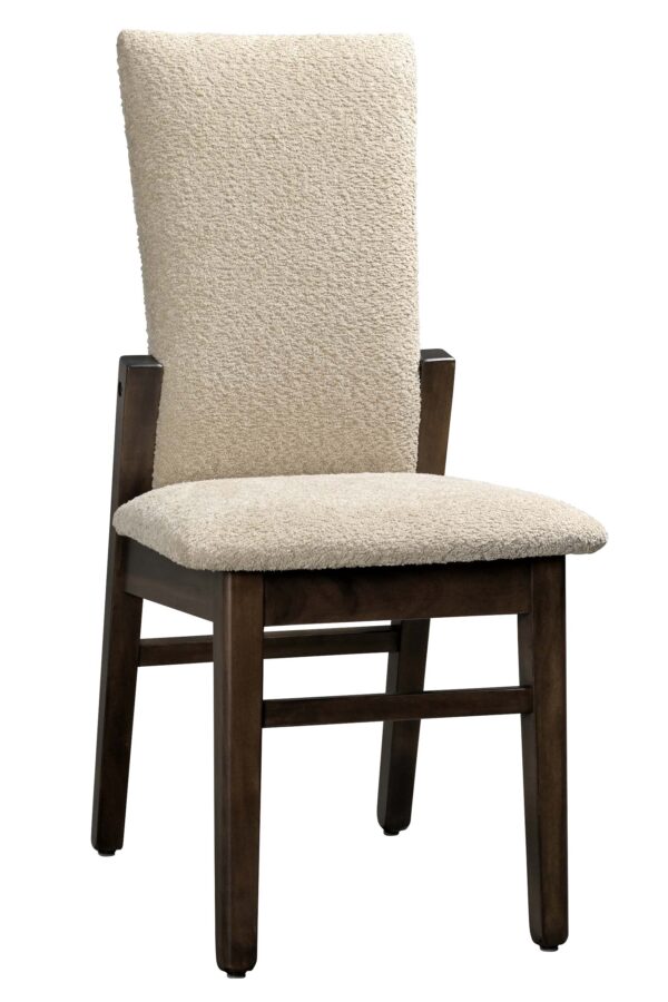 Country View Woodworking MIYW-103BM Relaxer Side Chair Brown Maple
