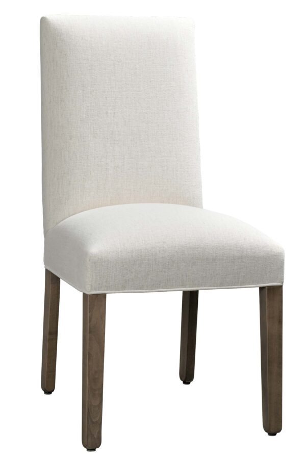 Country View Woodworking MIYW-105BM Addison Side Chair Brown Maple