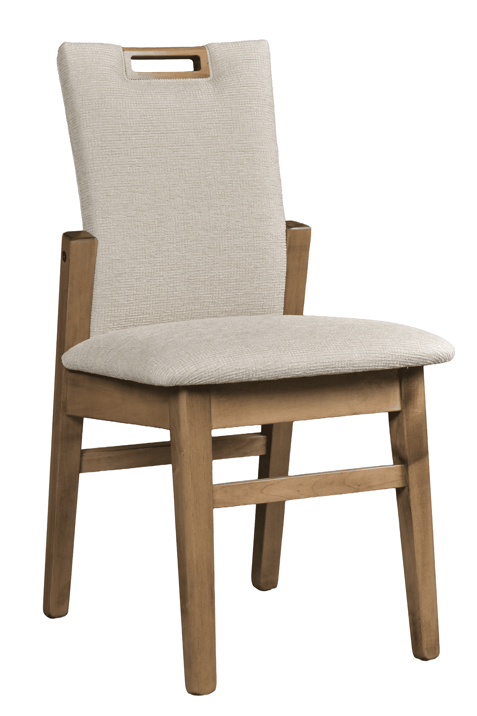 Country View Woodworking DCH-118BM Relaxer Side Chair Low Back with handle Brown Maple Country View Woodworking DCH-118BM Relaxer Side Chair Low Back with handle Brown Maple