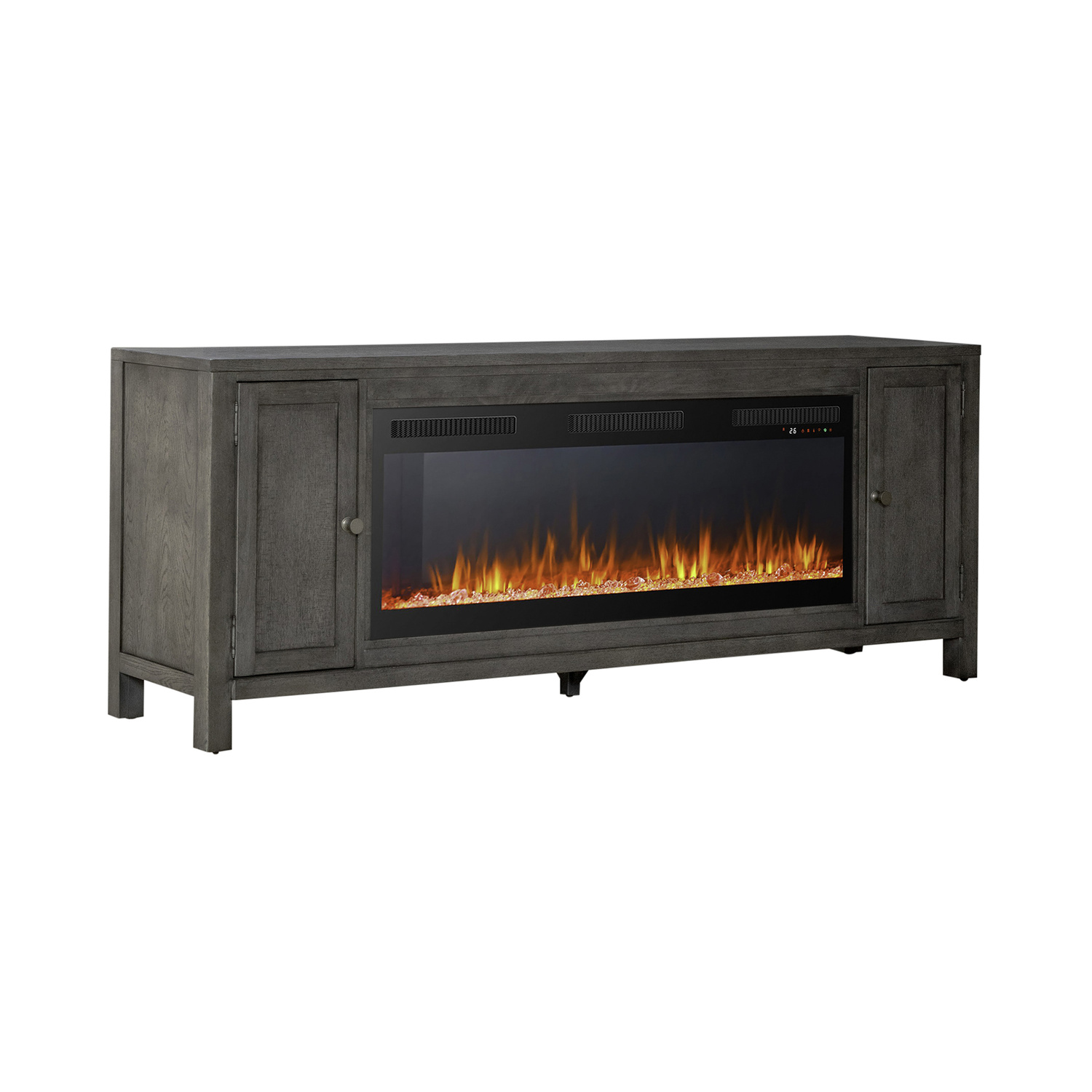 FIRE-BOX-406-78FTS Fireplace TV Consoles 406 78 Inch Console w/ Fire FTS FIRE-BOX-406-78FTS Fireplace TV Consoles 406 78 Inch Console w/ Fire FTS