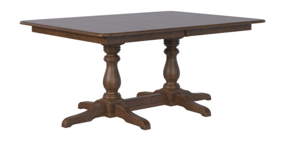 Country View Woodworking HA-DP4866SBM Harwich 48''  X  66''   ( solid top )  ( T03 - E06 - DP02  ) Brown Maple