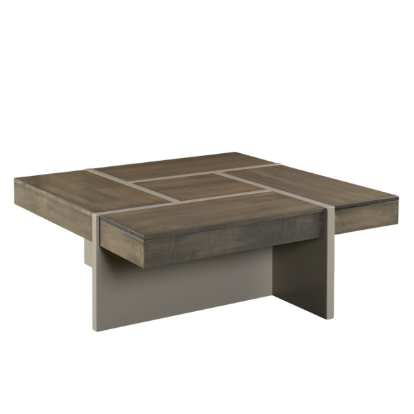 Country View Woodworking OT-EL4848CTWM Wormy Maple Elements Coffee Table