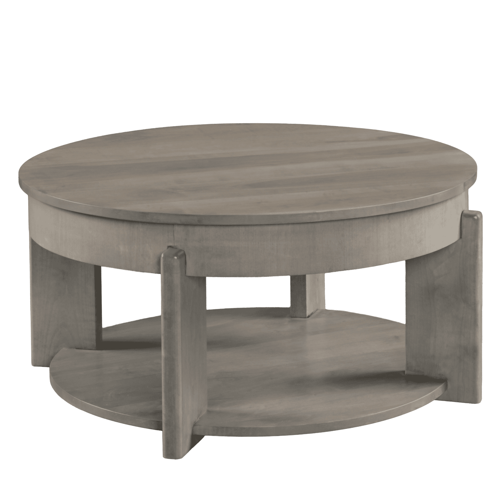Country View Woodworking OT-ZN3636RCTBM Brown Maple Zenith Coffee Table Country View Woodworking OT-ZN3636RCTBM Brown Maple Zenith Coffee Table