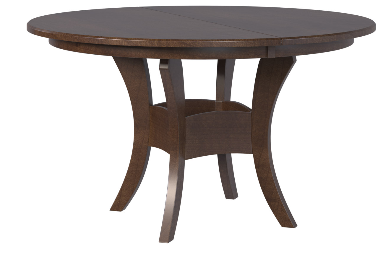 Country View Woodworking SA-TR5454SBM Salina 54" x 54" (solid top) ( T05 - E07 - TR55 ) Brown Maple Country View Woodworking SA-TR5454SBM Salina 54" x 54" (solid top) ( T05 - E07 - TR55 ) Brown Maple