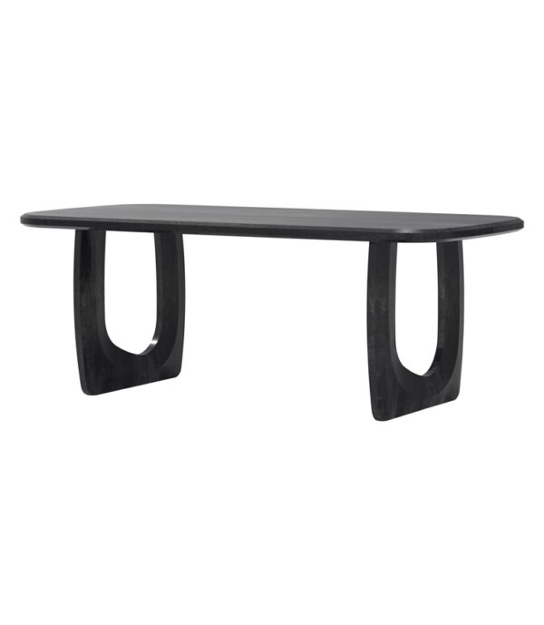 Coast by DK 11001 Aura Loft (Black Sandblast) Dining Table Coast by DK 11001 Aura Loft (Black Sandblast) Dining Table