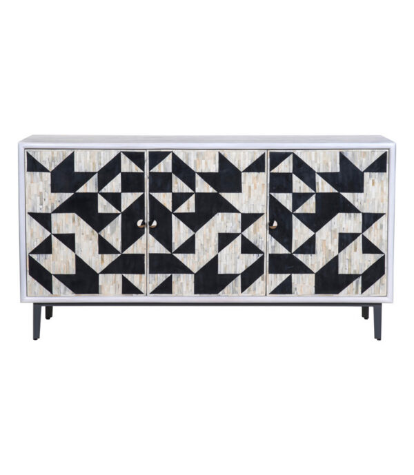 Coast by DK 11021 Tessera 3-Door Sideboard