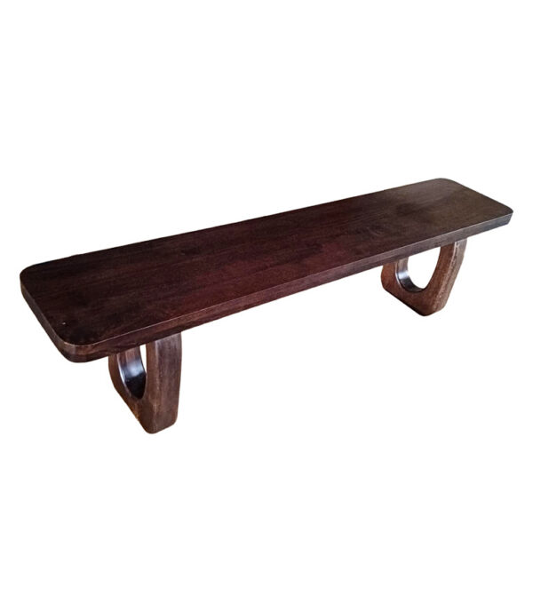 Coast by DK 11131 Aura Loft (Walnut) Dining Bench